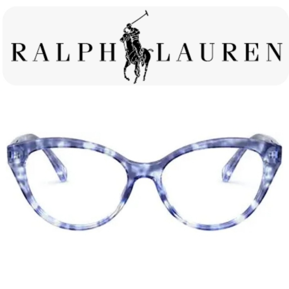 Ralph Lauren Women's Glasses in Blue Pattern